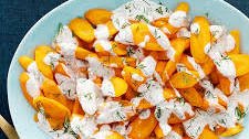 Carrots with Dill Yogurt