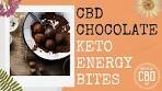 CBD Chocolate - Keto Energy Bites Recipe