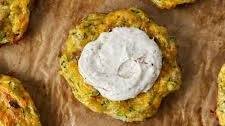 Cheddar Zucchini Fritters