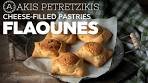 Cheese-Filled Pastries - Flaounes | Akis Petretzikis