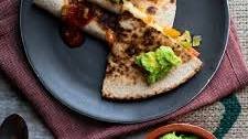 Cheese Quesadillas with Peppers & Onions