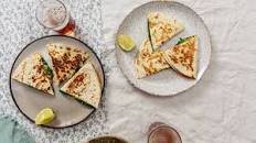 Cheese Spinach Quesadillas