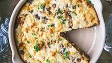 Cheeseburger Pie {"Impossible Cheeseburger Pie"}