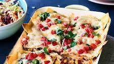 Cheesy Beef Enchilada Casserole