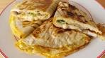 Cheesy egg tortillas with mushrooms | Healthy protein lunch