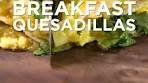 Cheesy Green Chile Breakfast Quesadillas | New Recipe ...