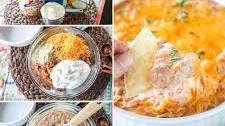 Cheesy Ranch Bean Dip Recipe