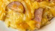 Cheesy Sausage and Potato Casserole