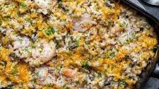 Cheesy Shrimp Casserole