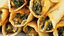 CHEESY SPINACH TAQUITOS