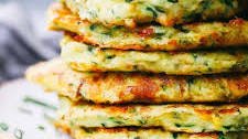 Cheesy Zucchini Fritters