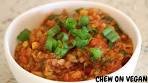 Chef AJ's red lentil chili with a twist!