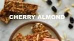 Cherry Almond Granola Bars | Minimalist Baker