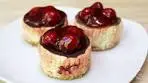 Cherry Chocolate Mini Cheesecakes Recipe | The Sweetest ...
