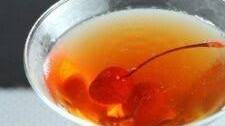 Cherry Lover's Manhattan Cocktail Recipe