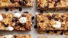 Chewy S’mores Granola Protein Bars