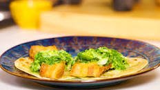Chicharrón with Salsa Verde