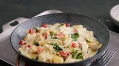 Chicken Alfredo Florentine