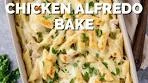 Chicken Alfredo Pasta Bake