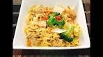 Chicken & Broccoli Over Egg Noodles