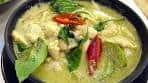 Chicken in Thai Green Curry