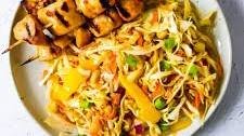 Chicken Satay Salad