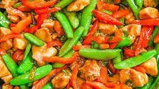 Chicken Snap Pea Stir-Fry
