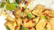 Chicken Stir fry with Chili and Basil
