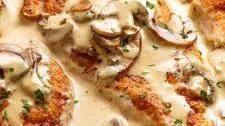 Chicken with Creamy Mushroom Sauce