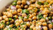 Chickpea Cilantro Salad