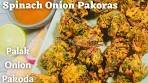 Chickpea Flour Onion & Spinach Fritters recipe Vegan & ...