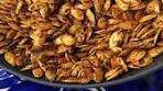 Chile Lime Pumpkin Seeds! After I remove the seeds from the ...