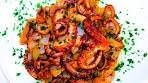 Chinese Style Spicy Garlic Stir Fry Octopus/Calamary. Best ...