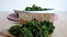 Chips di cavolo riccio - Kale chips super