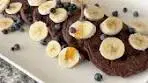 chocolate, banana, blueberry protein pancakes using my ...