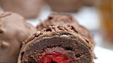 Chocolate Brownie Cherry Bombs