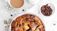 Chocolate Chip Bread Pudding