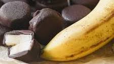 Chocolate Covered Frozen Bananas