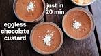 chocolate custard recipe | ऐसे बनाइए चॉकलेट कस्टर्ड ...