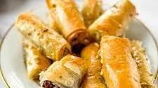 Chocolate Hazelnut Baklava Rolls