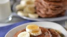 Chocolate Oatmeal Pancakes