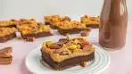 Chocolate Peanut Butter Cheesecake Bars Recipe