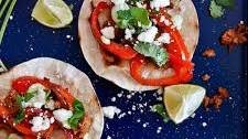 Chorizo Tacos With Avocado Lime Sauce