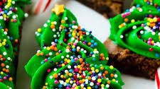 Christmas Tree Brownies