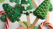 Christmas Tree Cake Pops