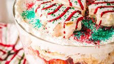 Christmas Tree Trifle Dessert