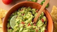 Chunky Guacamole with Tomato and Cilantro