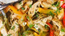 Cilantro Lime Chicken Fajitas