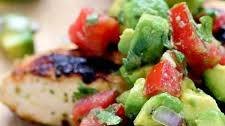 Cilantro Lime Chicken with Avocado Salsa