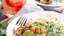 Cilantro Lime Chicken with Avocado Salsa